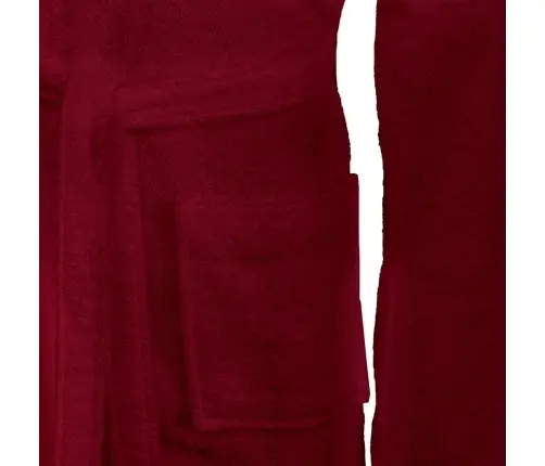 Hommikumantel Kinn Punane Xxxl Puuvill