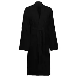 Hommikumantel Kinn Must M Puuvill