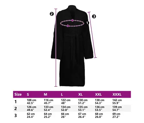 Peldmētelis Xxxl Kokvilna Vidaxl