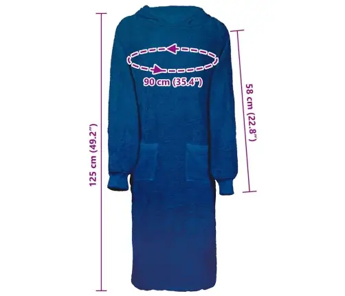 Tekk-Pusa Kinn Mereväesinine Xl Puuvill