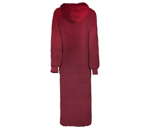 Antklodė-Džemperis Su Gobtuvu Kinn Raudona Xxl Medvilnė