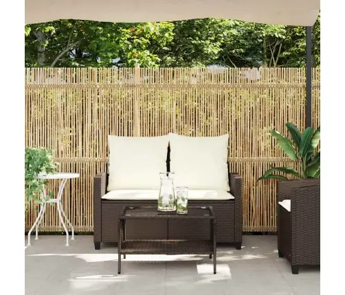 Divvietīgs Dārza Dīvāns Ar Galdiņu Un Spilveniem Pe Rotangpalma Vidaxl Divvietīgs Dārza Dīvāns Ar Galdiņu Un Spilveniem Pe Rotangpalma Vidaxl