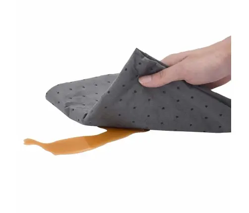 Oil Absorbent Pads 25Gb Pelēks 40X50 Cm Vidaxl