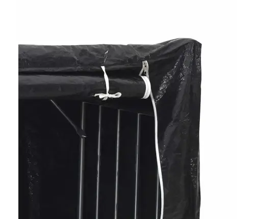 Vidaxl Malkas Plaukts Ar Lietus Pārsegu, 150,5X100,5X110,5 Cm