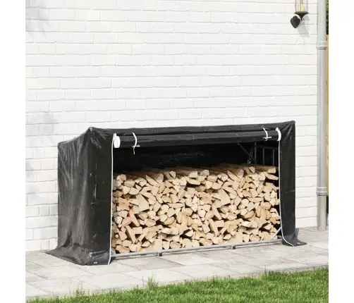 Stovas Malkoms Su Apdangalu Nuo Lietaus, 100X40X200Cm