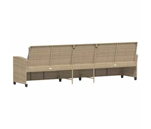 5-Kohaline Aediivan Koos Patjadega Beež Polürotangist