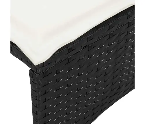 3-Daļīgs Dārza Mēbeļu Komplekts, Matrači, Pe Rotangpalma Vidaxl