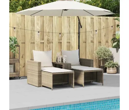 5-Osaline Aediivanikomplekt Patjadega Virnastatav Beež