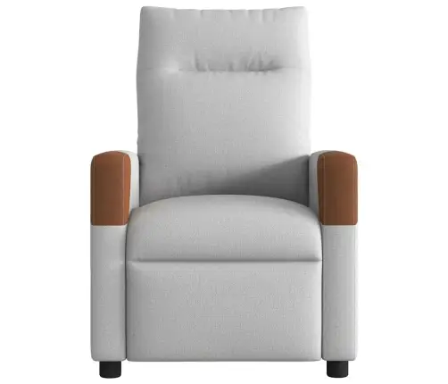 Massage Recliner Tool Cloud Grey Fabric