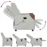 Massage Recliner Tool Cloud Grey Fabric