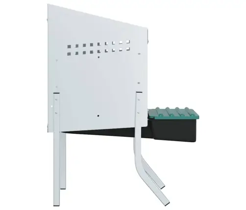 Vistu Ligzdas Kaste, 1 Nodalījums, Ar Kājām, Cinkots Tērauds Vidaxl Vistu Ligzdas Kaste, 1 Nodalījums, Ar Kājām, Cinkots Tērauds Vidaxl