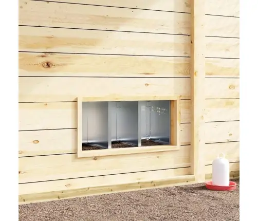 Vistu Ligzdas Kaste, 3 Nodalījumi, Pie Sienas Stiprināma, Cinkots Tērauds Vidaxl