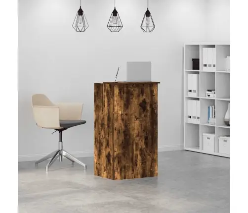 Registratūra, Dūminio Ąžuolo, 55X50X103,5 cm Apdirbta Mediena