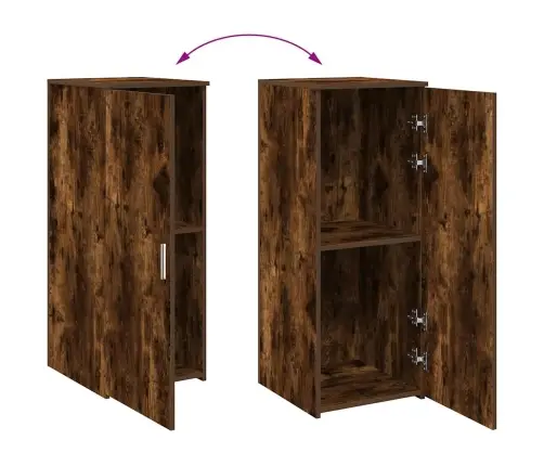 Laikymo Spinta Rūkyto Ąžuolo 40X45X103,5 Cm Inžinerinė Mediena