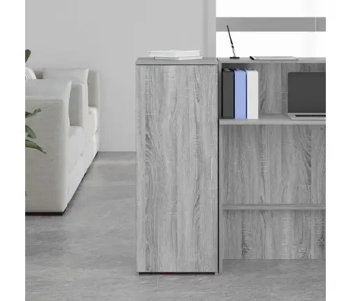 Glabāšanas Skapis Pelēks Sonoma 40X45X103,5 Cm Engineered Wood Vidaxl