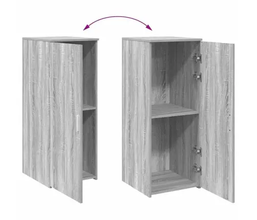 Glabāšanas Skapis Pelēks Sonoma 40X45X103,5 Cm Engineered Wood Vidaxl