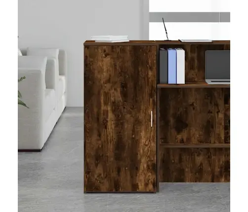 Uzglabāšanas Skapis Kūpināts Ozols Inženierijas Koks Vidaxl