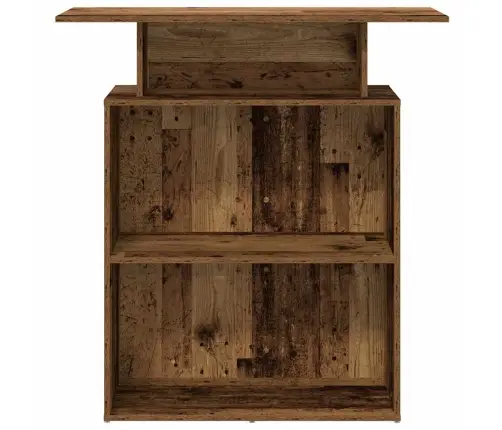 Reģistratūra, Veca Koka, 100X40X104 Cm, Inženierijas Koks Vidaxl