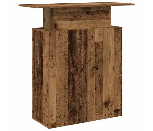 Reģistratūra, Veca Koka, 100X40X104 Cm, Inženierijas Koks Vidaxl