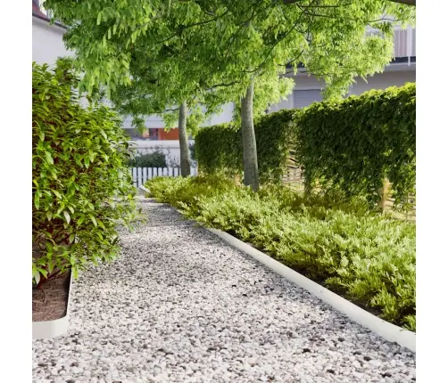 Muruääred 10 Tk Valge 10X103 Cm Külmvaltsitud Teras