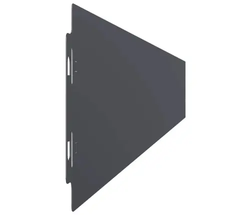 Zālāju Apmales 10 Gab Antracīts 10X103Cm Auksti Velmēts Tērauds Vidaxl