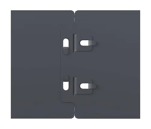 Zālāju Apmales 10 Gab Antracīts 10X103Cm Auksti Velmēts Tērauds Vidaxl