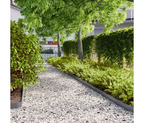 Zālāju Apmales 10 Gab Antracīts 10X103Cm Auksti Velmēts Tērauds Vidaxl