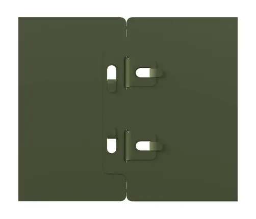 Zāliena Apmales 50 Gab Olive Green Auksti Velmēts Tērauds Vidaxl