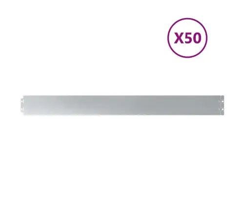 Vejos Apvadai 50 Vnt 10X103 Cm Cinkuotas Plienas