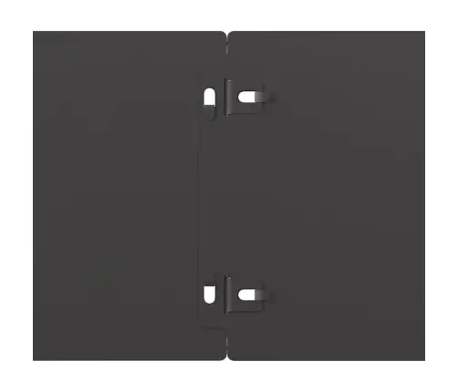 Muruääred 10 Tk Must 15X103 Cm Külmvaltsitud Teras