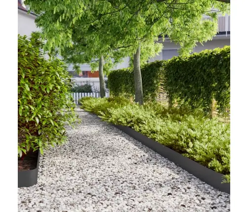 Muruääred 10 Tk Must 15X103 Cm Külmvaltsitud Teras