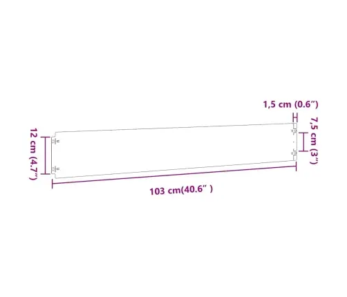 Muruääred 10 Tk 15X103 Cm Roostevaba Teras
