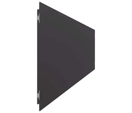 Muruääred 30 Tk Must 20X103 Cm Külmvaltsitud Teras