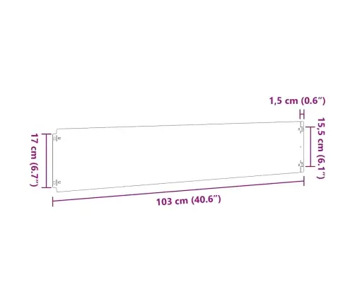 Muruääred 30 Tk Valge 20X103 Cm Külmvaltsitud Teras