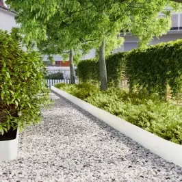 Vejos Apvadai 30 Vnt Balti 20X103 Cm Šaltai Valcuotas Plienas