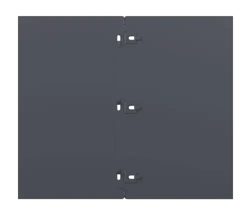 Zālāju Apmales 20 Gab Antracīts 25X103Cm Auksti Velmēts Tērauds Vidaxl
