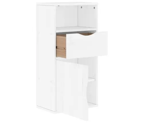 Šoninė Spintelė Su Stalčiumi, Odda, 40X24X79cm Pušies Masyvas