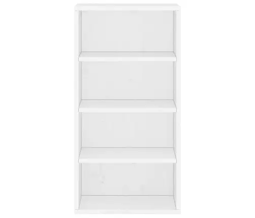 Šoninė Spintelė, Odda, Baltas, 40X24X79cm Pušies Masyvas