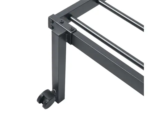 Lovos Rėmas Be Čiužinio Sulankstomas Juodas 90X190 Cm Plienas