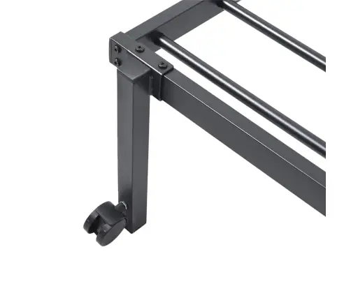 Lovos Rėmas Be Čiužinio Sulankstomas Juodas 100X200 Cm Plienas