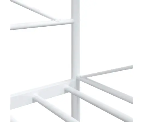 Dieninė Lova Be Čiužinio Balta 100X200 Cm Plienas