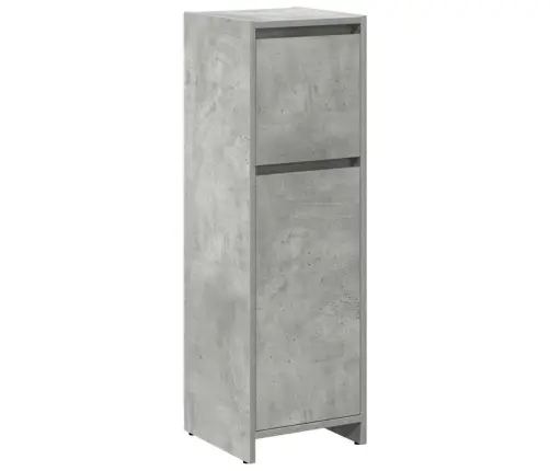 4-Daļīgs Vannasistabas Mēbeļu Komplekts, Betona Pelēks, Koks Vidaxl