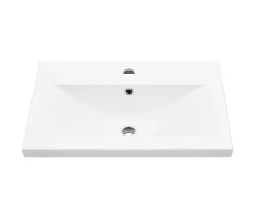 4-Osaline Vannitoa Mööblikomplekt, Betoonhall, Tehispuit