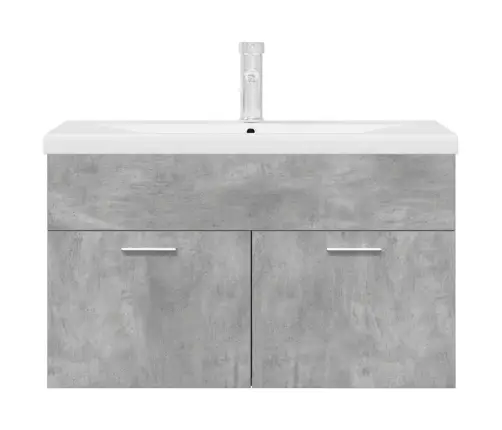 Vannasistabas Skapītis Ar Iebūvētu Izlietni Un Jaucējkrānu Vidaxl