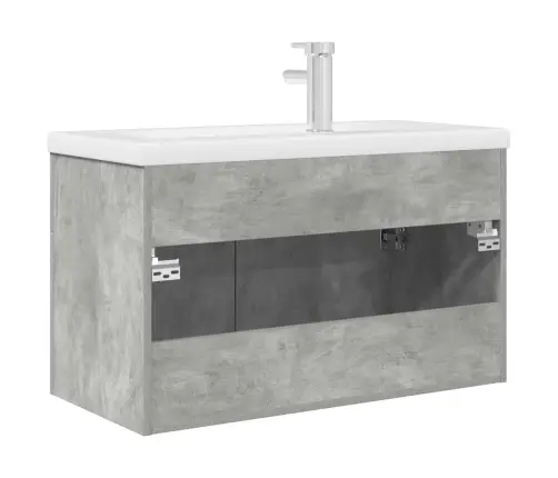 Vannasistabas Skapītis Ar Iebūvētu Izlietni Un Jaucējkrānu Vidaxl