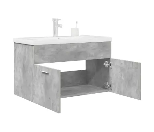 Vannasistabas Skapītis Ar Iebūvētu Izlietni Un Jaucējkrānu Vidaxl