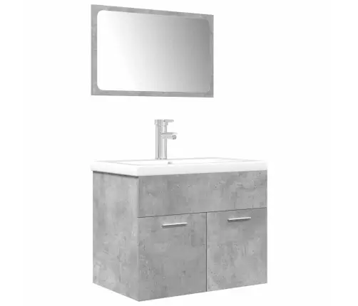 3-Daļīgs Vannasistabas Mēbeļu Komplekts, Inženierijas Koks Vidaxl