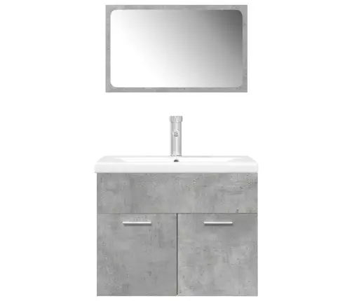 3-Daļīgs Vannasistabas Mēbeļu Komplekts, Inženierijas Koks Vidaxl