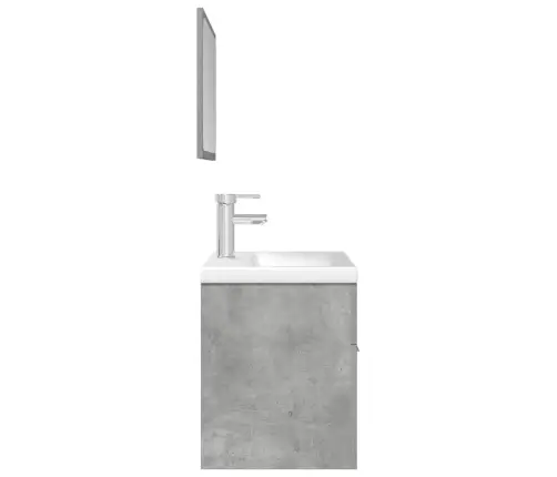 3-Daļīgs Vannasistabas Mēbeļu Komplekts, Inženierijas Koks Vidaxl