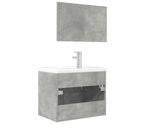 3-Daļīgs Vannasistabas Mēbeļu Komplekts, Inženierijas Koks Vidaxl